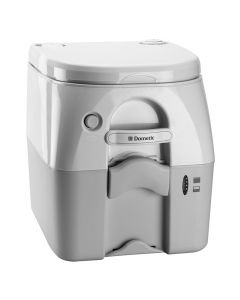 Dometic - SeaLand 975 Portable Toilet 5.0 Gallon - Gray w/ Brackets small_image_label
