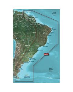 Garmin BlueChart G2 Vision VSA001R South America East Coast small_image_label