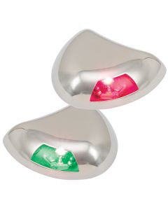 Perko Stealth Series LED Side Lights - Horizontal Mount - Red/Green