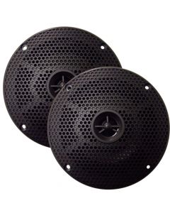 SeaWorthy SEA5582B 5" Round 2-Way Speakers - 75W - Black