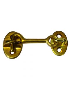 Whitecap Cabin Door Hook - Polished Brass - 2 small_image_label