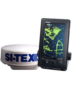 Si-Tex T-761 Compact Color Radar w/4kW 24 Dome - 7 Touchscreen