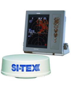 SI-TEX T-2041 Professional Dual Range Radar w/4kW 25" Dome - 10.4" Color TFT LCD Display