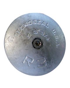 Tecnoseal R3AL Rudder Anode - Aluminum - 3-3/4 Diameter small_image_label
