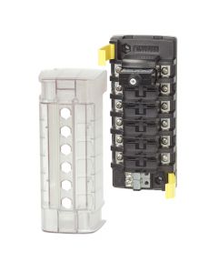 Blue Sea Systems 5050 ST CLB Circuit Breaker Block - 6 Position
