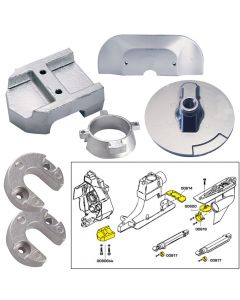Tecnoseal Anode Kit w/Hardware - Mercury Alpha 1 Gen 2 - Aluminum small_image_label