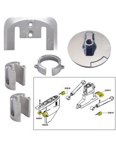 Tecnoseal Anode Kit w/Hardware - Mercury Bravo 1 - Zinc small_image_label
