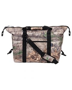 NorChill 24 Can Soft Sided Hot/Cold Cooler Bag - RealTree Camo