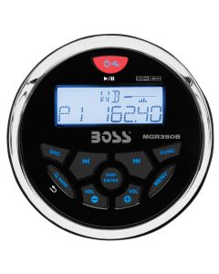 Boss Audio MGR350B Marine Gauge Style Radio - MP3/CD/AM/FM/RDS Receiver small_image_label