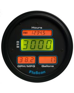 FloScan 9000-33C-2 Fuel Meter - I/B, I/O - 551+ HP