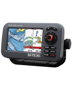 Si-Tex SVS-560CF-E Chartplotter - 5 Color Screen w/Internal GPS & Navionics+ Flexible Coverage small_image_label