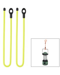 Nite Ize Gear Tie 12 Loopable Twist Tie - Neon Yellow 2 Pack
