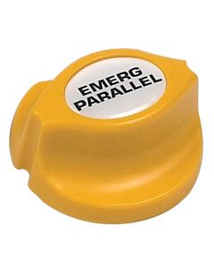 Marinco BEP Emergency Parallel Battery Knob - Yellow - Easy Fit