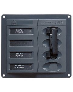 BEP AC Circuit Breaker Panel without Meters, 2DP AC230V Stainless Steel small_image_label