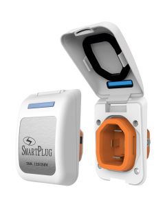 SmartPlug 50 Amp Non Metallic White Inlet small_image_label