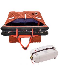 VIKING Coastal Life Raft 4 Person Low Profile Container