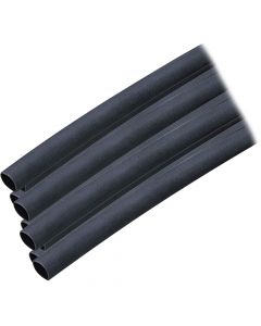 Ancor Adhesive Lined Heat Shrink Tubing (ALT) - 1/4" x 12" - 10-Pack - Black small_image_label