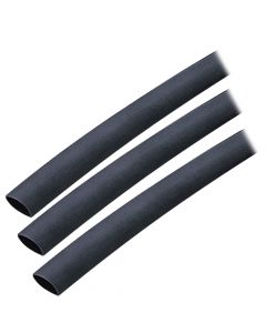 Ancor Adhesive Lined Heat Shrink Tubing (ALT) - 3/8" x 3" - 3-Pack - Black small_image_label
