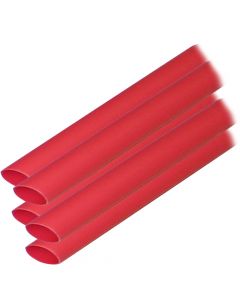 Ancor Adhesive Lined Heat Shrink Tubing (ALT) - 3/8" x 12" - 5-Pack - Red small_image_label