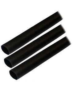 Ancor Adhesive Lined Heat Shrink Tubing (ALT) - 1/2" x 3" - 3-Pack - Black small_image_label