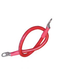 Ancor Battery Cable Assembly, 4 AWG (21mm ) Wire, 3/8 (9.5mm) Stud, Red - 18 (45.7cm) small_image_label