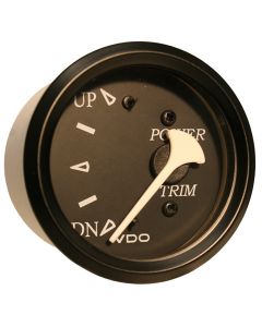 VDO Allentare Black Trim Gauge - For Use w/Evinrude/Johnson Engines - 12V - Black Bezel small_image_label