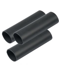Ancor Heavy Wall Heat Shrink Tubing - 3/4" x 3" - 3-Pack - Black