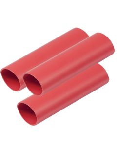Ancor Heavy Wall Heat Shrink Tubing - 3/4" x 6" - 3-Pack - Red
