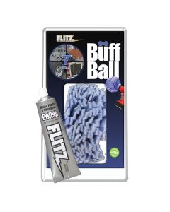Flitz Buff Ball - Extra Large 7 - Blue w/1.76oz Tube Polish small_image_label