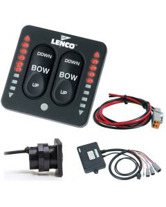 Lenco LED Indicator Two-Piece Tactile Switch Kit w/Pigtail f/Single Actuator Systems small_image_label