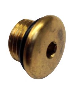 Uflex Brass Plug w/O-Ring for Pumps
