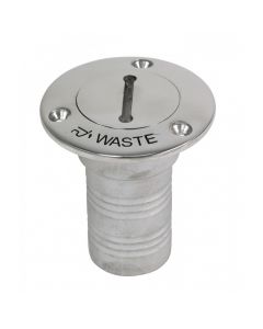 Whitecap Tapered Hose Deck Fill - 1-1/2" - Waste