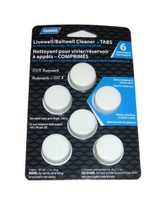 Camco Livewell/Baitwell Cleaning Tablets - 6-Pack