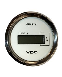 VDO Allentare White DC Hourmeter LCD Gauge - 52mm - 10-32V small_image_label