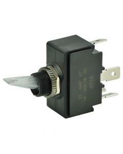 BEP SPST Lighted Toggle Switch - Red LED - 12V - ON/OFF small_image_label