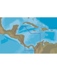 C-MAP MAX-N+ NA-Y966 - Belize to Panama