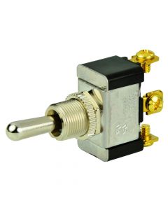 BEP SPDT Chrome Plated Toggle Switch - (ON)/OFF/(ON) small_image_label