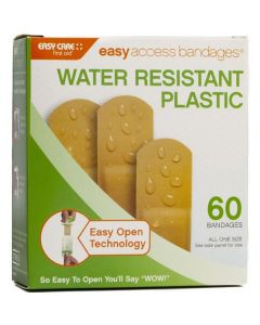 Adventure Medical Easy Access Bandages&reg; - Plastic - 3/4" x 3" - 60ct