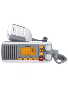 Uniden UM385 Fixed Mount VHF Radio - White