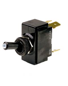 Cole Hersee Lighted Tip Toggle Switch SPST On-Off 4 Blade small_image_label