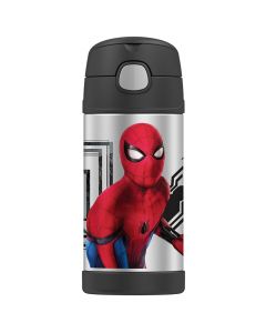 Thermos FUNtainer&trade; Stainless Steel, Insulated Straw Bottle - Spiderman Homecoming - 12 oz.