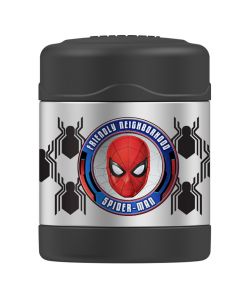 Thermos FUNtainer&trade; Stainless Steel, Vacuum Insulated Food Jar - Spiderman Homecoming - 10 oz.