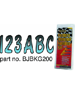 Series 200 3" Letter & Number Packs
