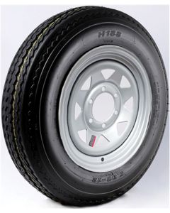 Kenda K558 13" Bias Tire & Wheel Assemblies, ST185/80D-13 - Loadstar