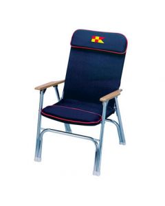 Garelick Eez-In Designer Series Padded Deck Chair - Anodized Aluminum