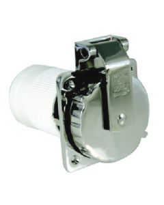 Stainless Steel Power Inlet (Marinco/Guest/Afi/Nicro/Bep)