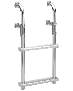 Garelick Fold-down Compact Transom Ladder Folding Boat Ladders