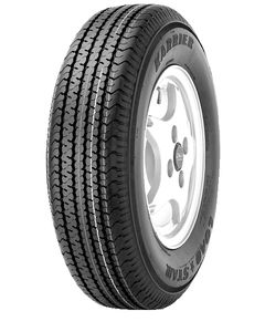 Kenda KR03 15" Radial Tire & Steel Wheel Assemblies, ST225/75R-15 - Loadstar