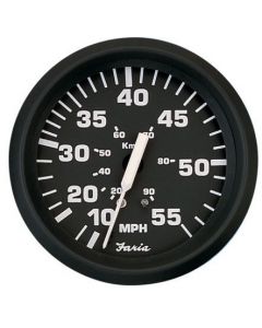 Faria Euro Black Series - Speedometer