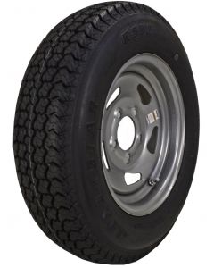Kenda K550 14" Bias Tire & Wheel Assemblies, ST205/75D-14 - Loadstar